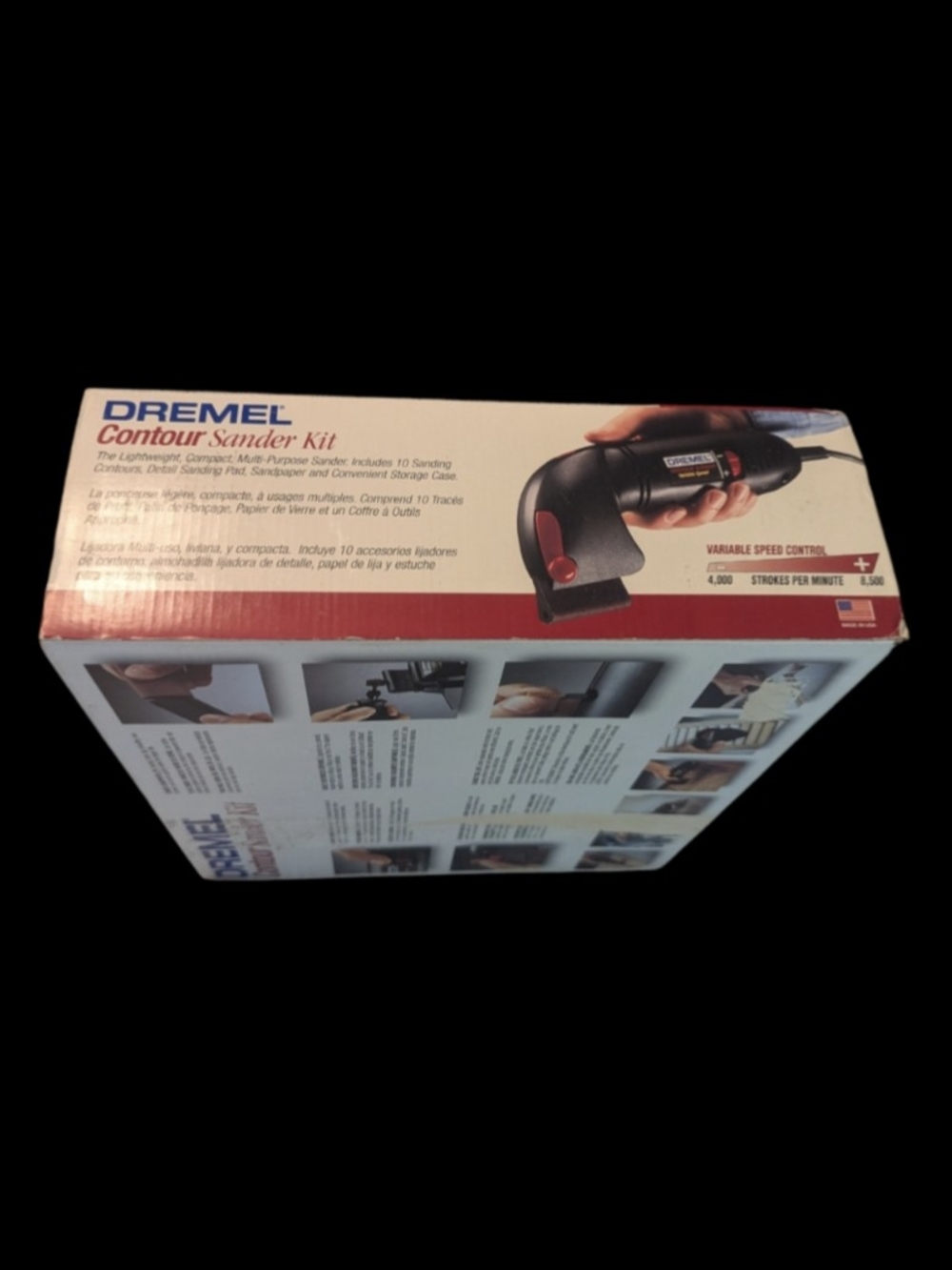 Vintage Factory Sealed New Old Stock Dremel Contour Sander Kit #6000 - Picture 10 of 11